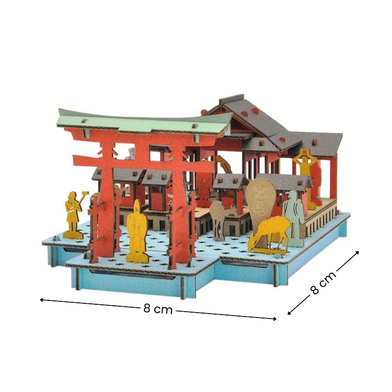 Japans Karton Bouwpakket – Miyajima