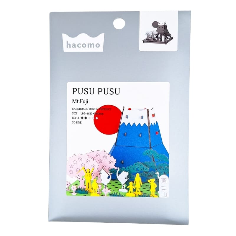Japans Karton Bouwpakket – Mount Fuji