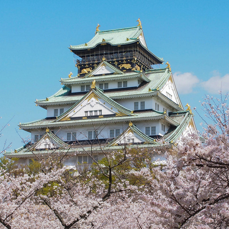 Japans Kartonnen Miniatuurbouwpakket – Osaka Kasteel