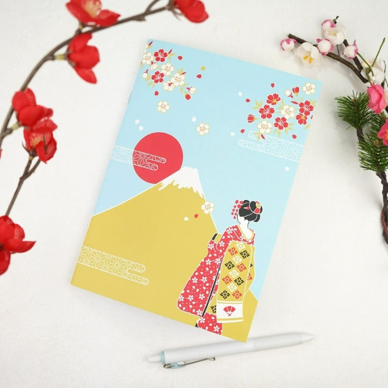 Japans Notitieboek – Maiko & Mount Fuji