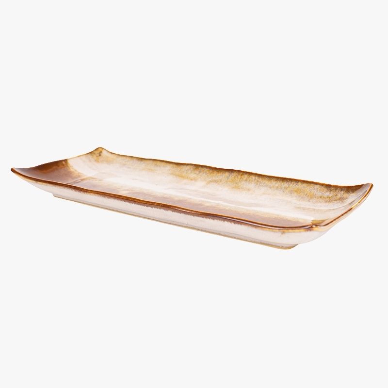 Japans Rechthoekig Bord – Bruin