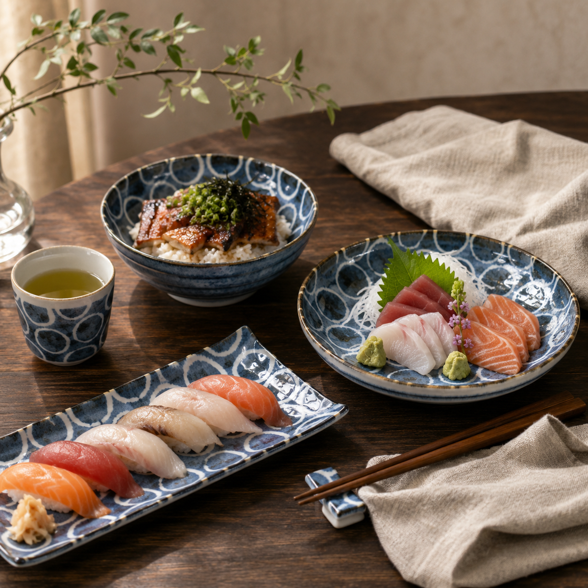 Japans Rechthoekig Bord – Momomaru