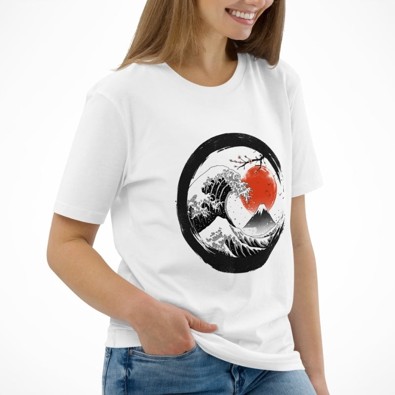 Japans T-Shirt - Enso Kanagawa