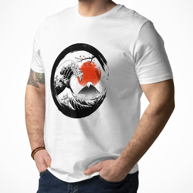 Japans T-Shirt - Enso Kanagawa