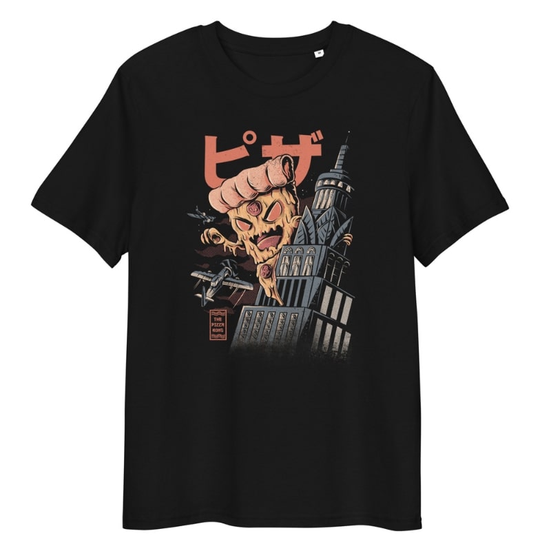 Japans T-Shirt - Godpizza S
