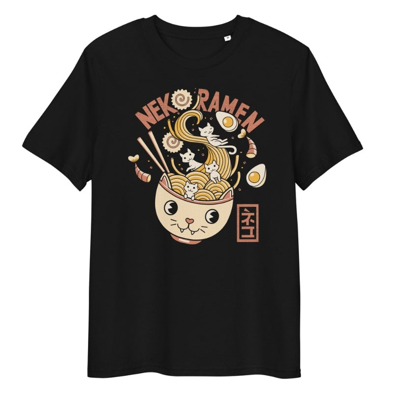 Japans T-Shirt - Neko Ramen S