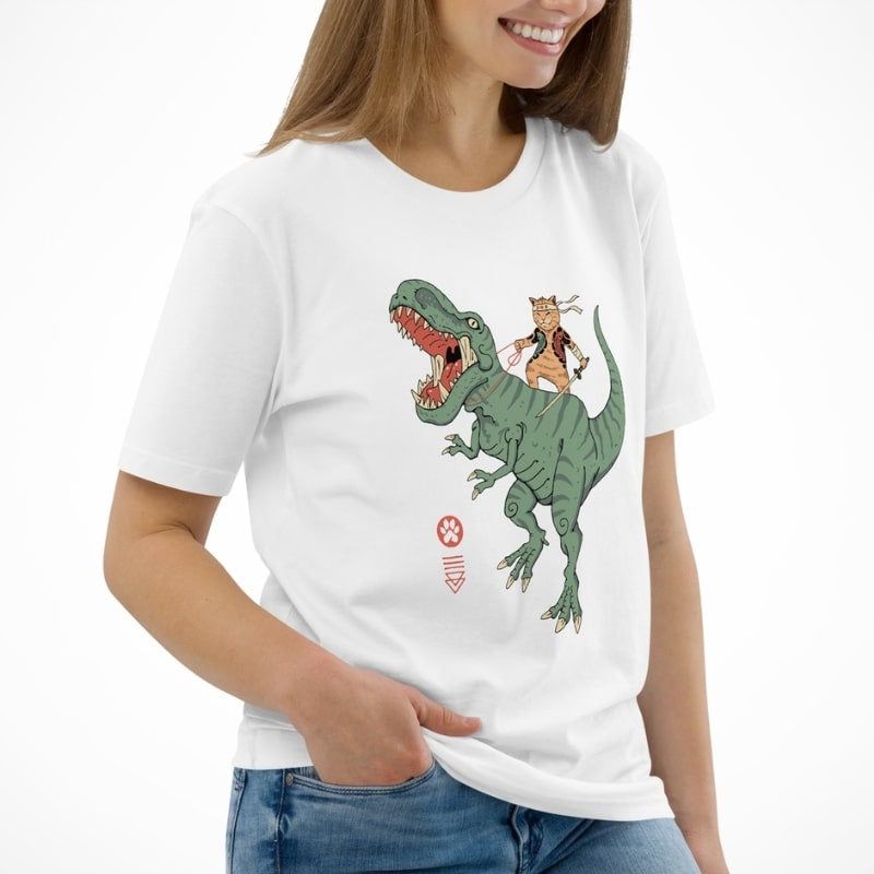 Japans T-Shirt - Neko T-Rex