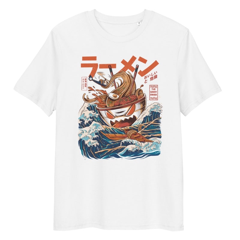 Japans T-Shirt - The Great Ramen of Kanagawa S