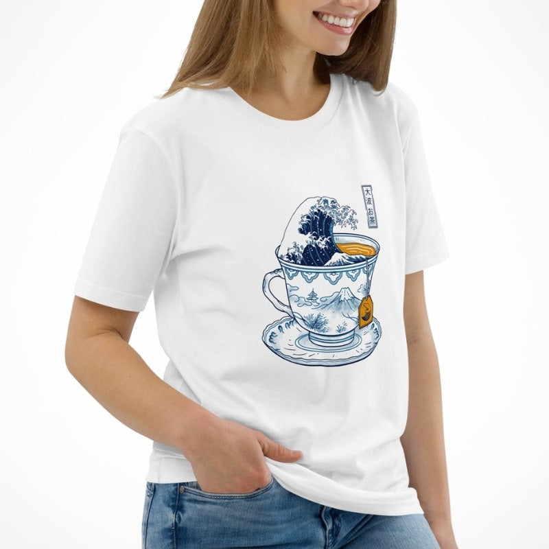 Japans T-Shirt - The Great Tea of Kanagawa