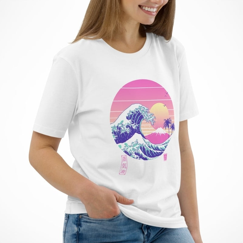 Japans T-Shirt - The Great Vapor Wave