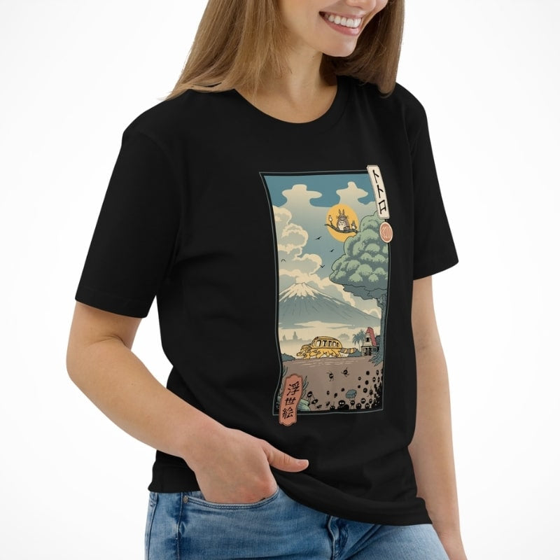 Japans T-Shirt - Ukiyo-e Forest Rangers