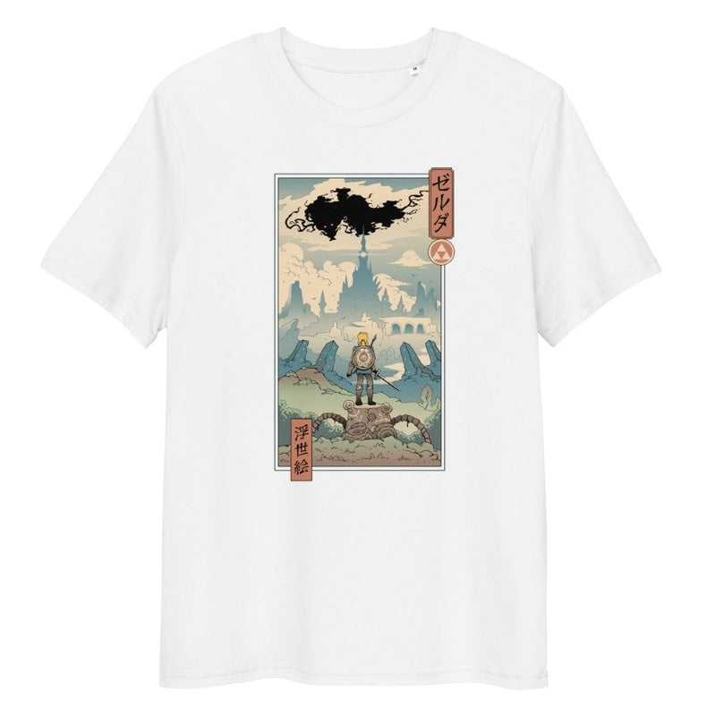 Japans T-Shirt - Ukiyo-e Legend S / Wit