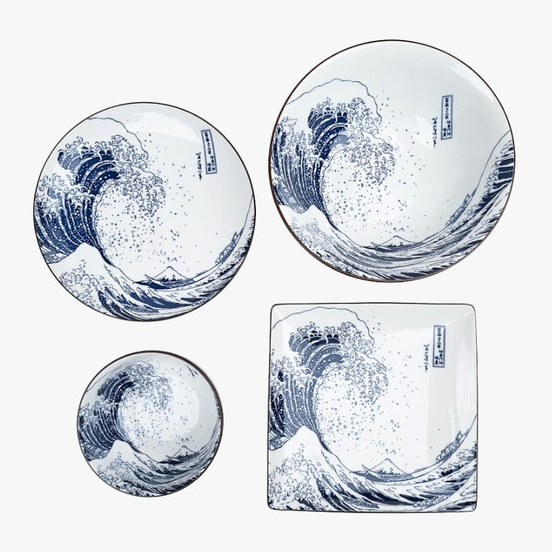 Japans Vierkant Bord – Hokusai