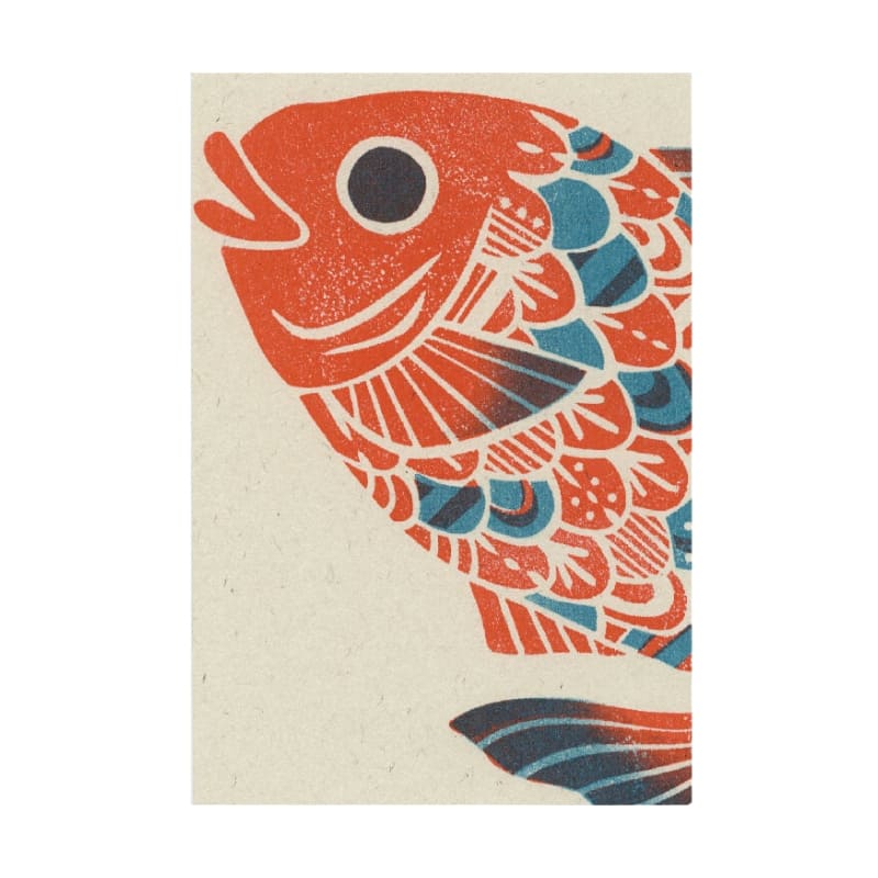 Japanse Ansichtkaart – Zeebrasem