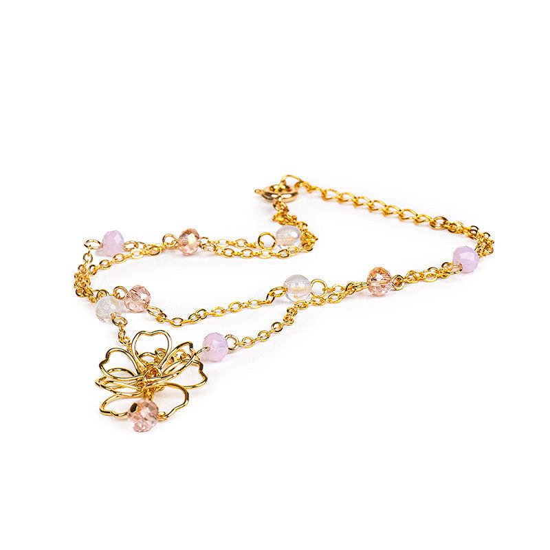 Japanse Armband - Dubbele Ketting Sakura