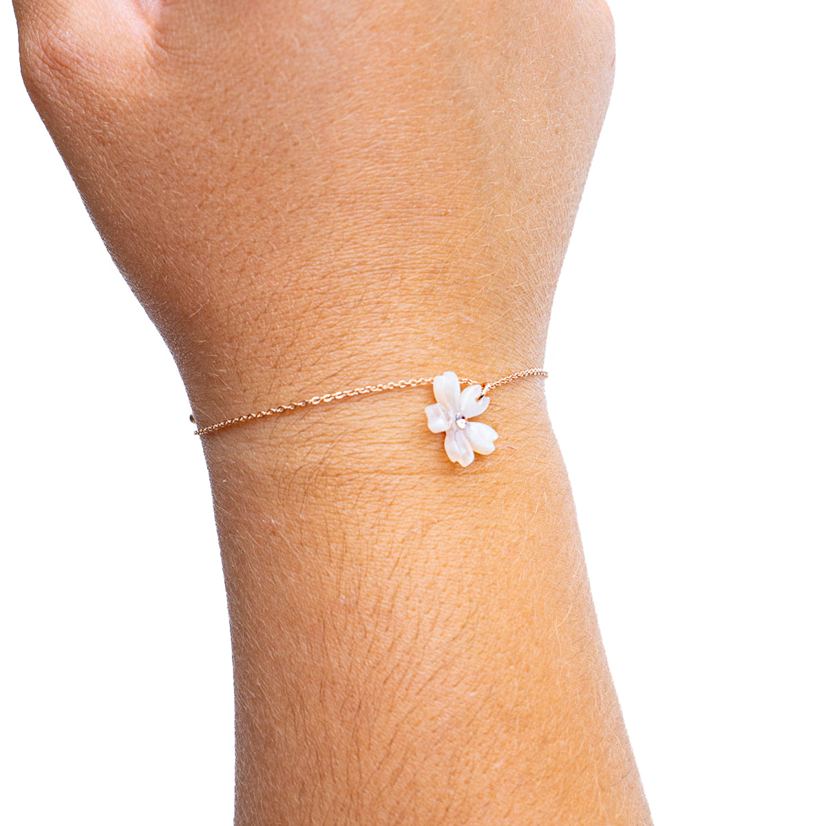 Japanse Armband – Witte Sakurabloesem