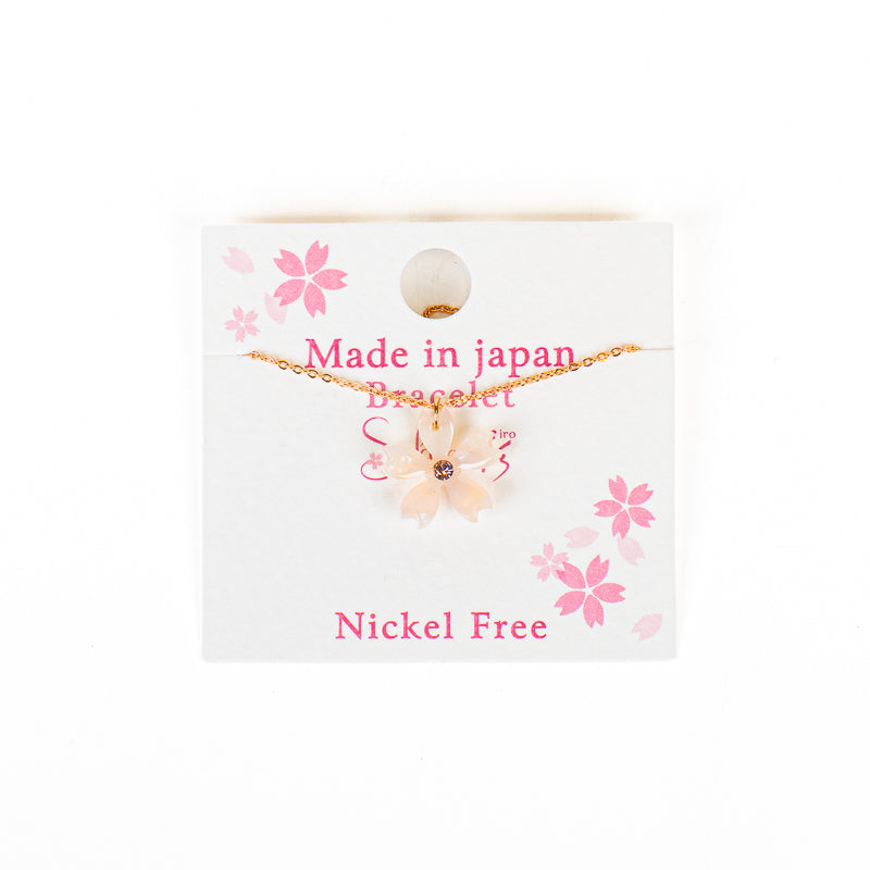 Japanse Armband – Witte Sakurabloesem