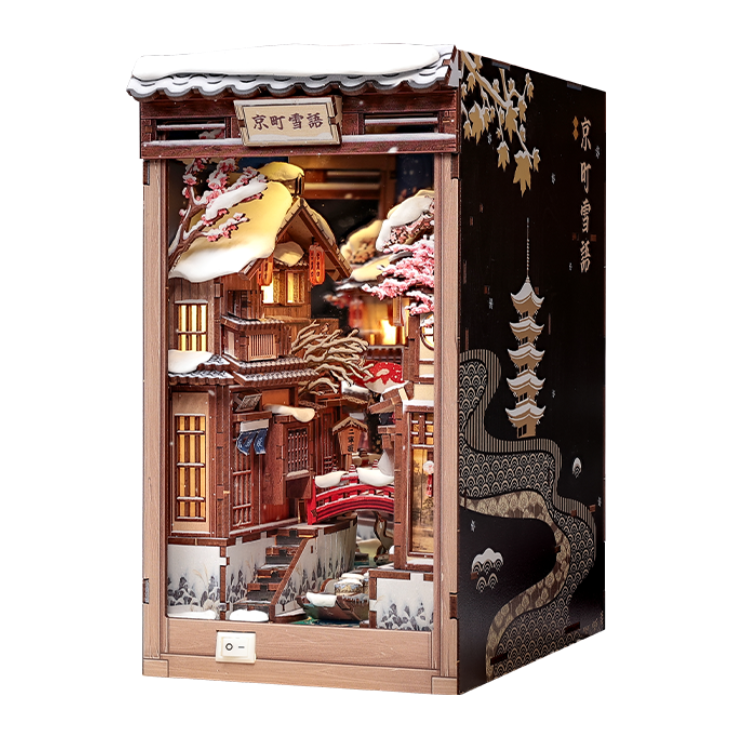 Japanse Book Nook Kyoto Snow Whisper