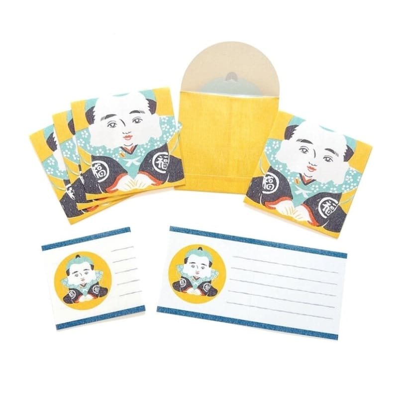 Japanse Briefpapierset – Pochibumi Fukusuke