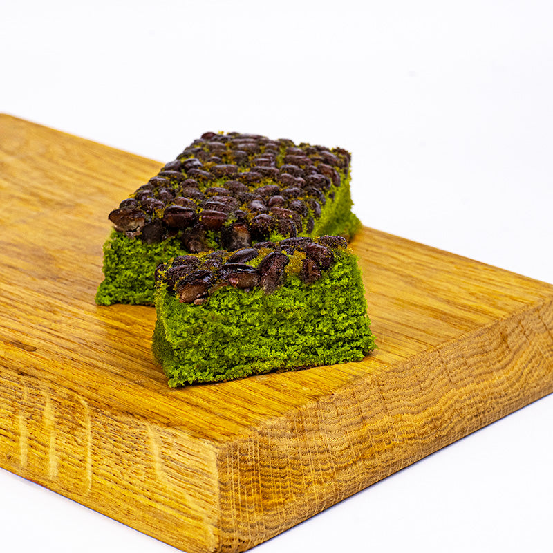 Japanse Cake - Matcha & Rode Bonen