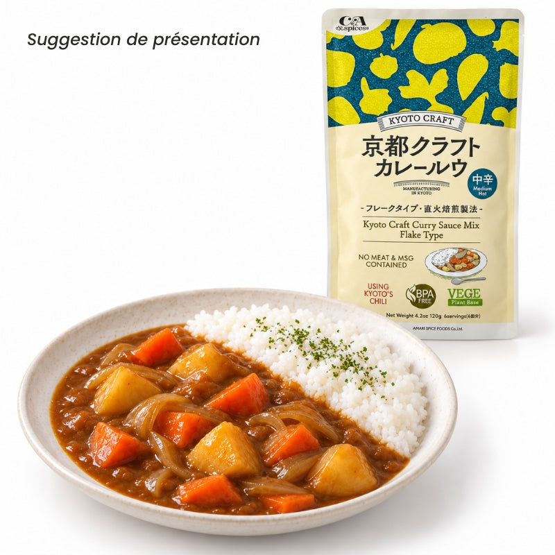 Japanse Curry Roux – Medium Pittig - Kyoto Craft