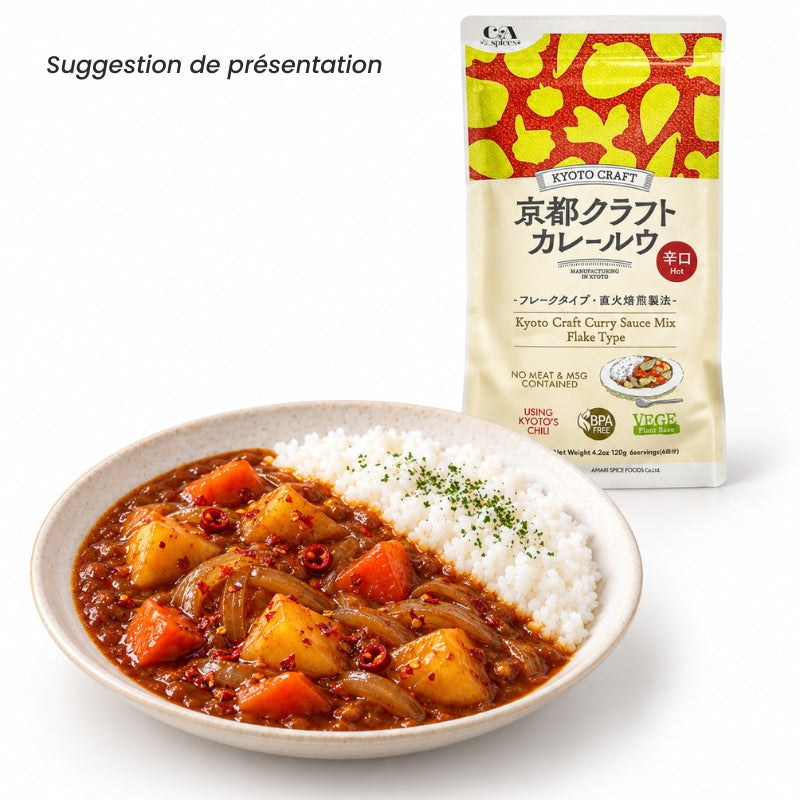 Japanse Curry Roux – Pittig - Kyoto Craft