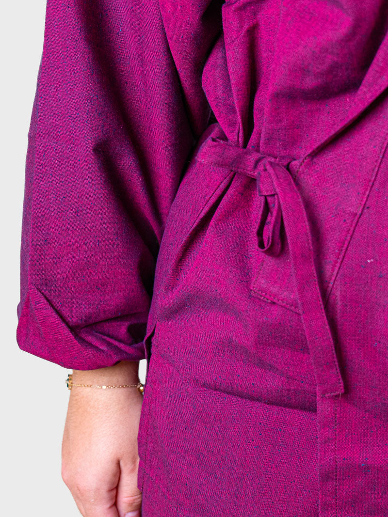 Japanse Dames Samue-pyjama – Fuchsia