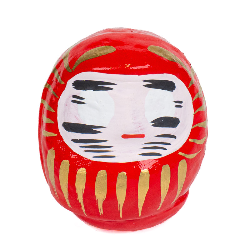 Japanse Daruma 6 cm - Meerdere Kleuren Rood