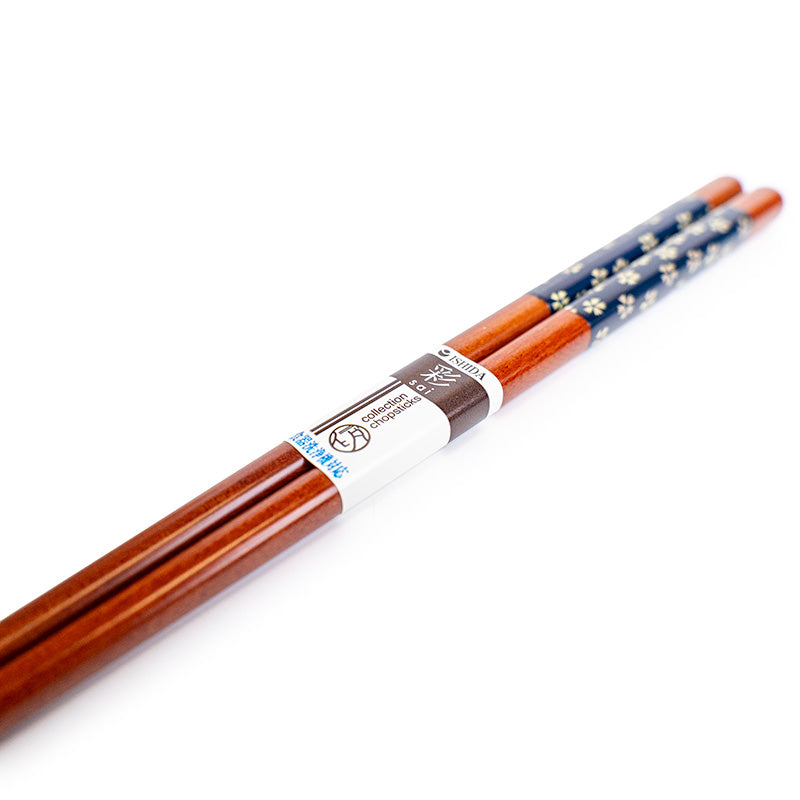 Japanse Eetstokjes - Blauwe Kersenbloesem