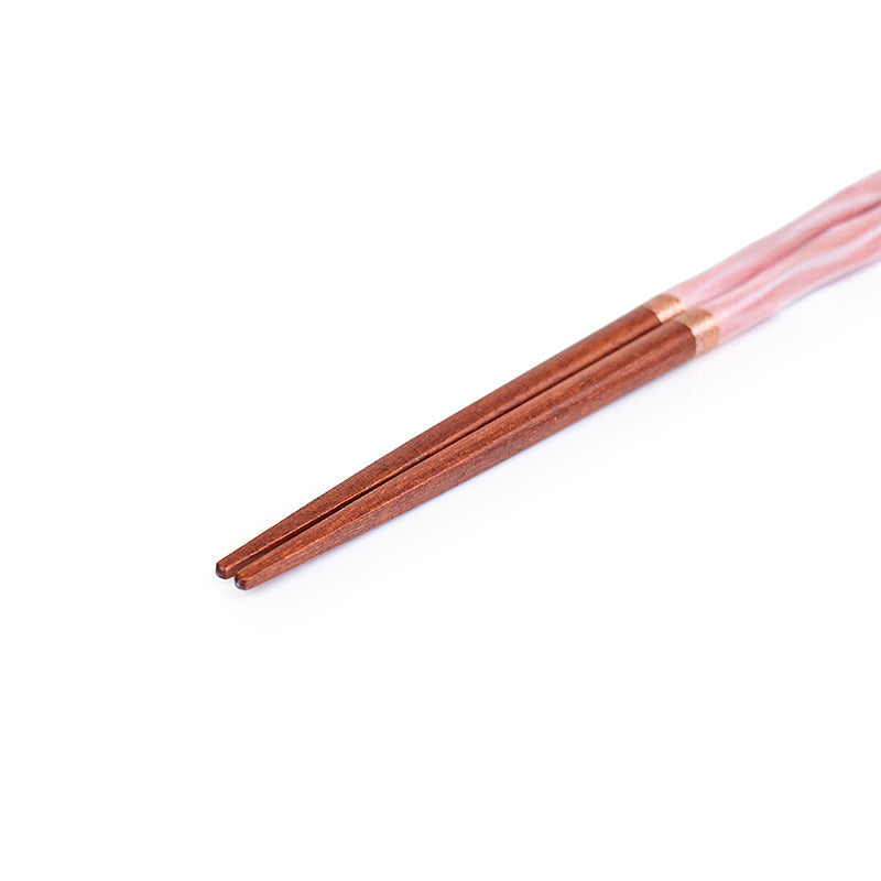 Japanse Eetstokjes - Golvend Roze Glitter