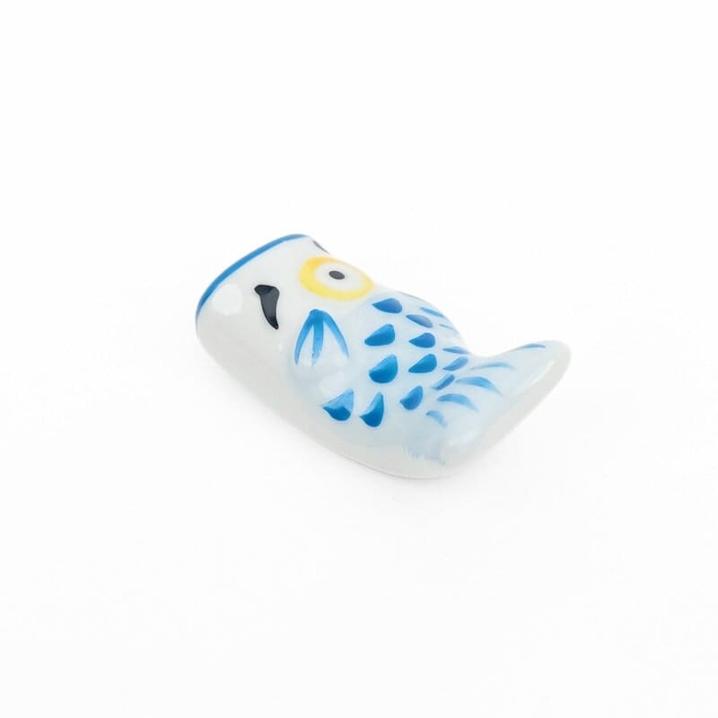 Japanse Eetstokjes Houder – Koinobori Blauw