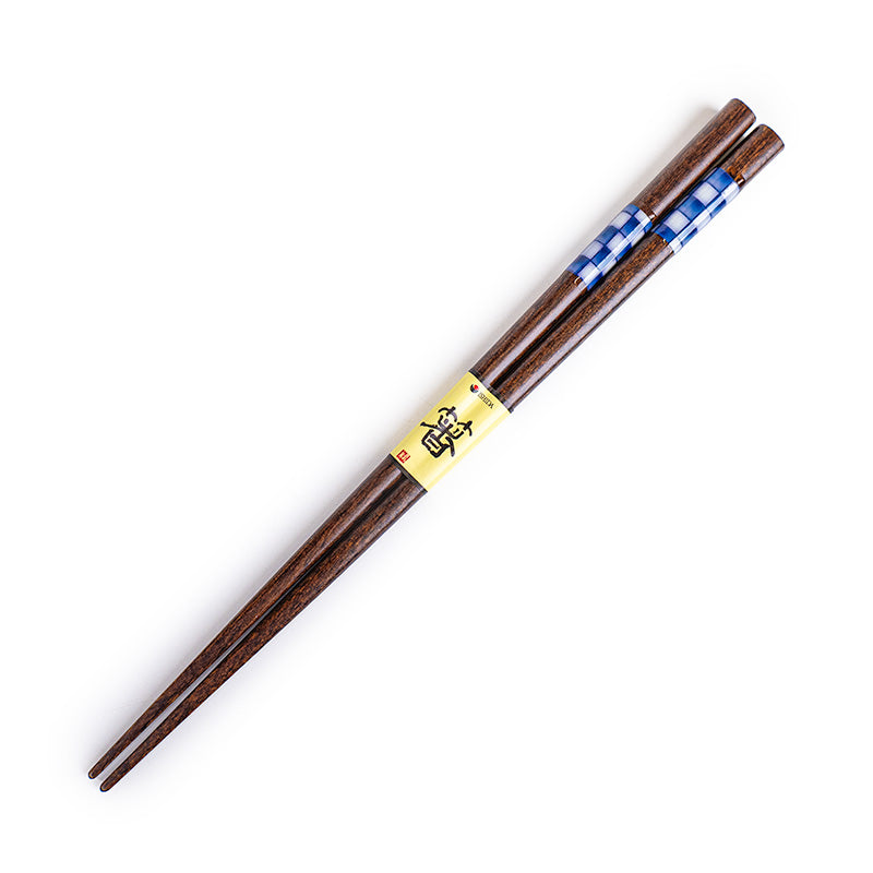 Japanse Eetstokjes - Indigo Ichimatsu