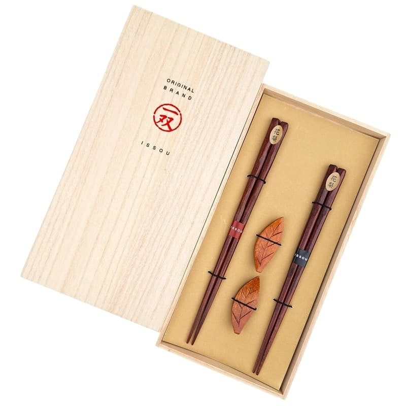 Japanse Eetstokjes Set – Met Bladhouders