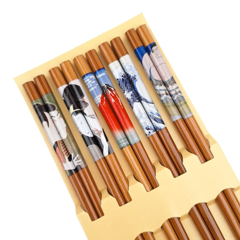 Japanse Eetstokjes Set – Ukiyo-e