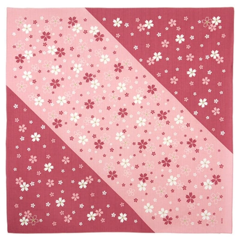 Japanse Furoshiki - Kersenbloesems - 90x90 cm