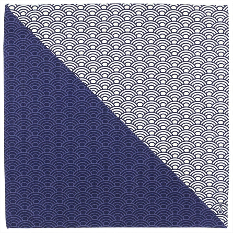 Japanse Furoshiki - Seigaiha - 50x50 cm