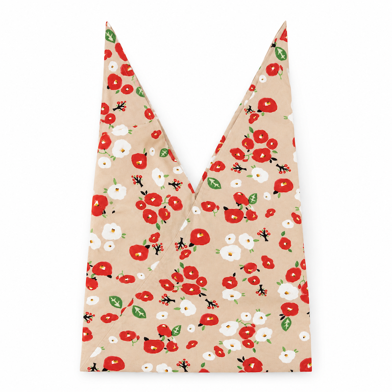 Japanse Furoshiki Tas - Camelia