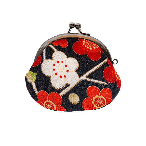 Japanse Gamaguchi Beugelportemonnee - Ume