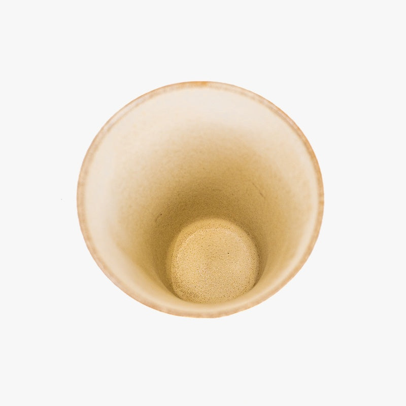 Japanse Grote Beker – Beige