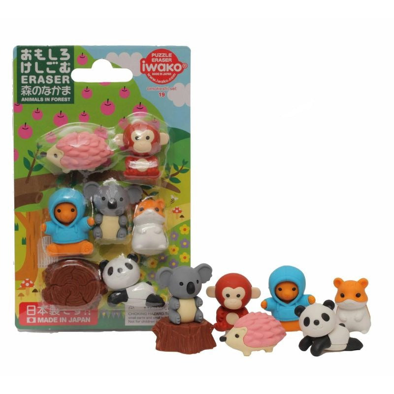 Japanse Gum - Iwako Dieren