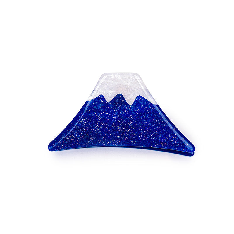 Japanse Haarclip - Mount Fuji Blauw