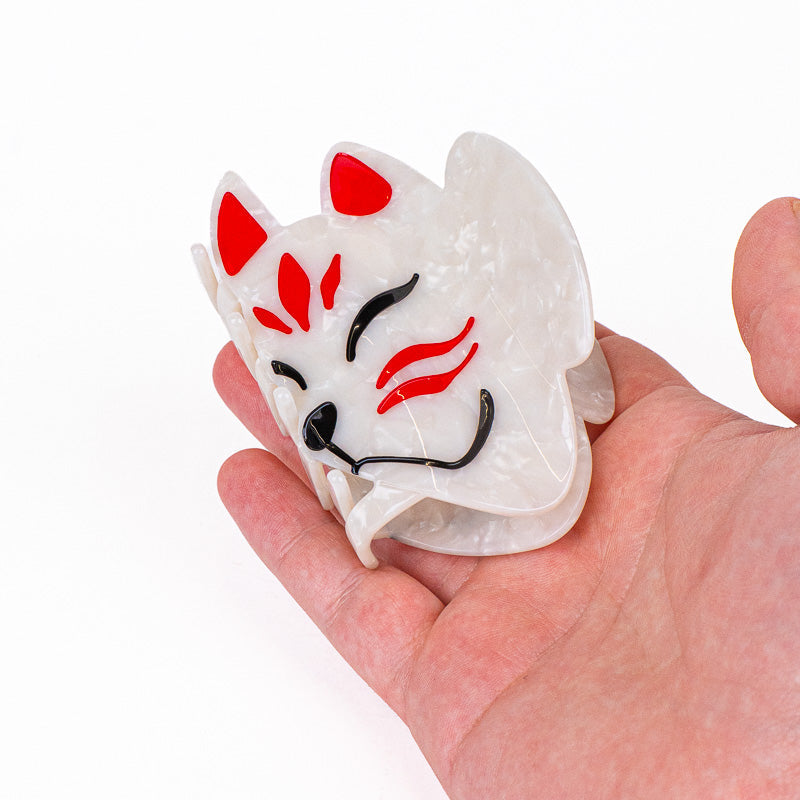 Japanse Haarklem Kitsune-masker