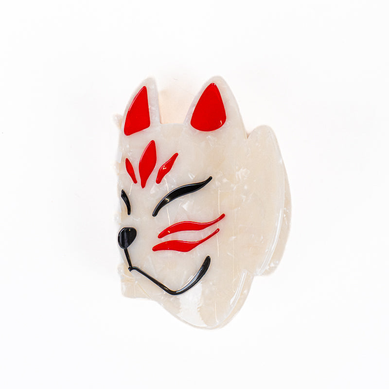 Japanse Haarklem Kitsune-masker