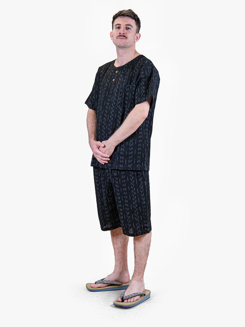 Japanse Heren Jinbei – Kuro