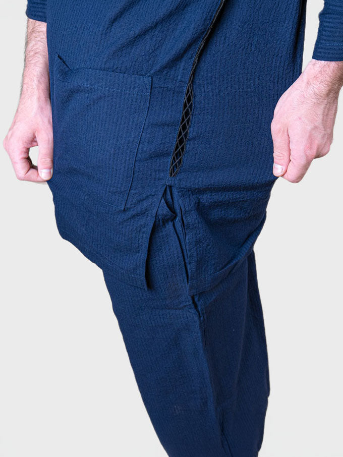 Japanse Heren Jinbei – Marineblauw