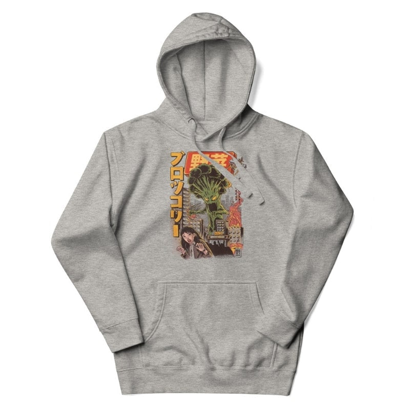 Japanse Hoodie - Broccozilla S