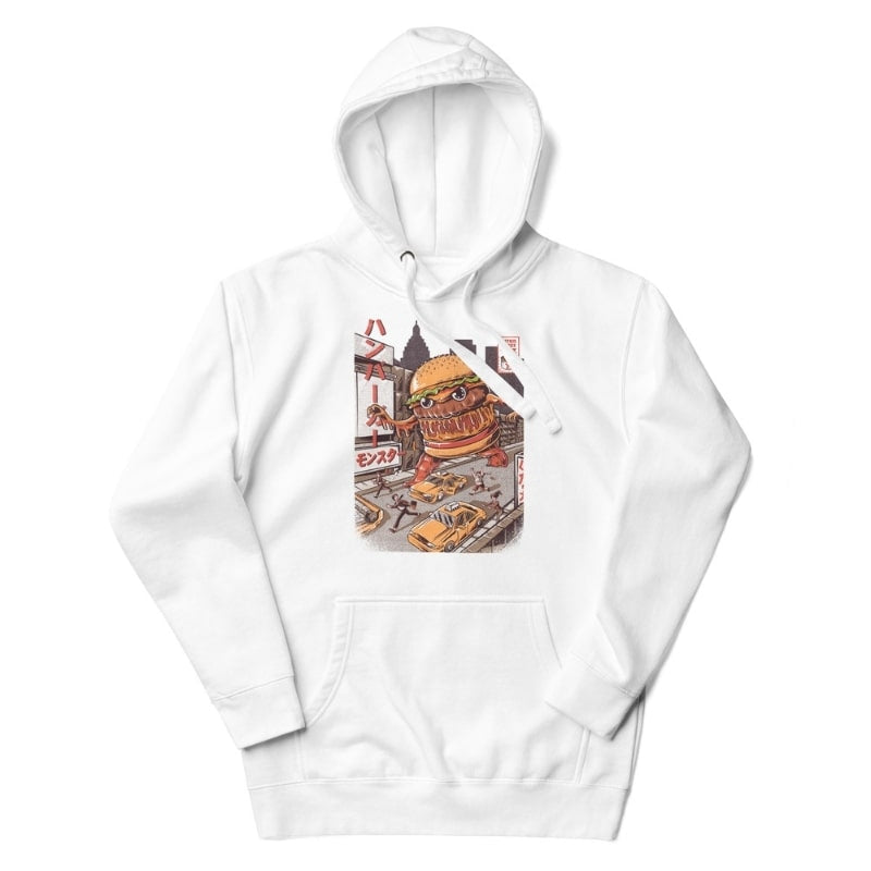 Japanse Hoodie - Burgerzilla S