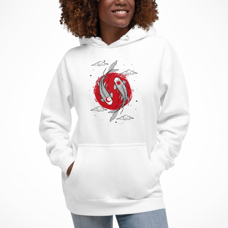 Japanse Hoodie - Duo Koi Karper
