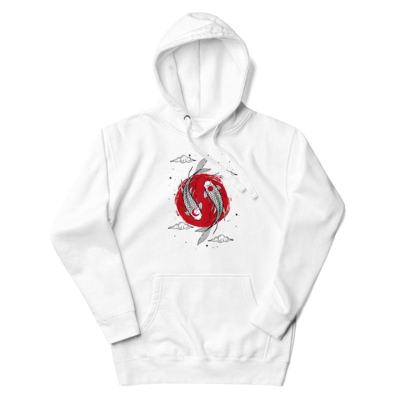 Japanse Hoodie - Duo Koi Karper S