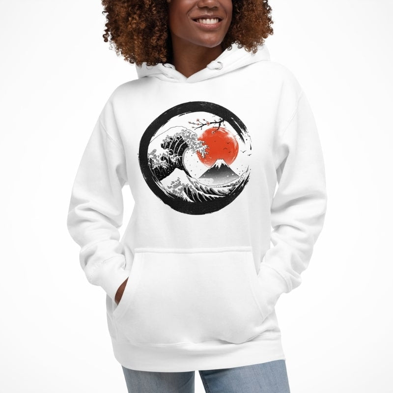 Japanse Hoodie - Enso Kanagawa